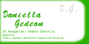 daniella gedeon business card